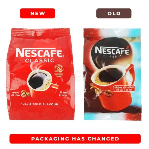 NESCAFÉ Classic Instant Coffee Pouch Pack – 200gm - Image 2