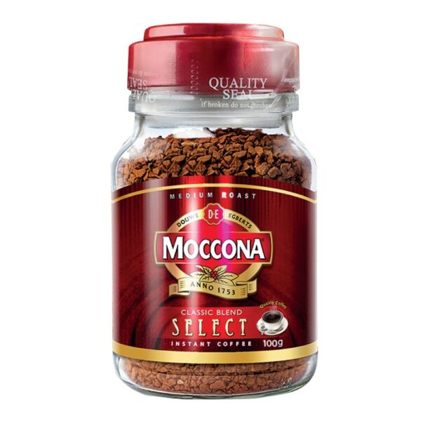 Douwe Egberts Moccona Medium Roast Classic Blend Select Instant Coffee – 100g