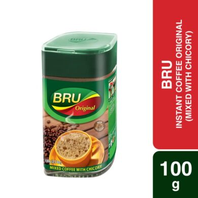 Bru Original Instant Coffee 100g Jar – Rich Aroma & Smooth Taste
