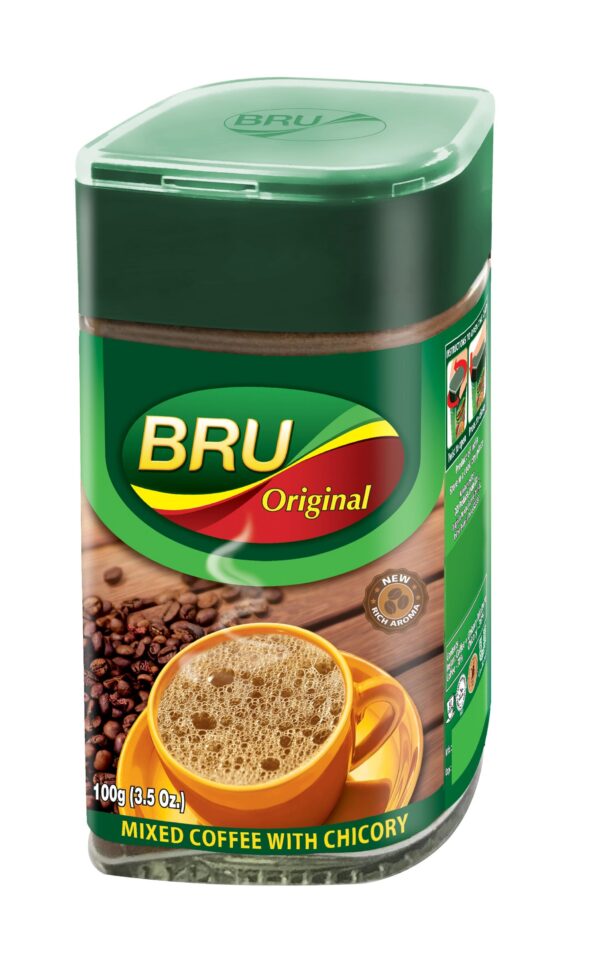 Bru Original Instant Coffee 100g Jar – Rich Aroma & Smooth Taste - Image 2