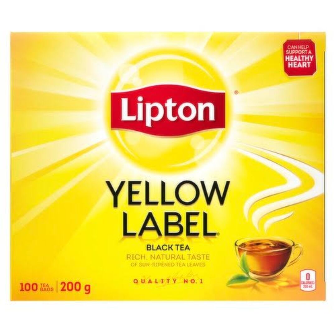 Lipton Yellow Label 100 Tea Bags