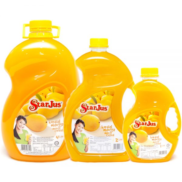 StarJus Mango Cordial 2L | Refreshing Mango Drink Concentrate