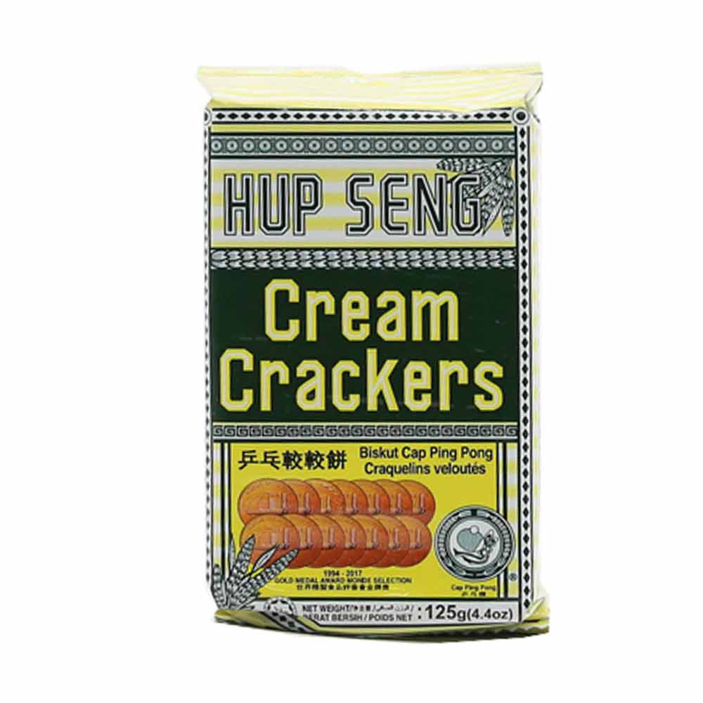 Hup Seng Cream Crackers 125g – Fresh, Crispy & Delicious | Best Price in Bangladesh - Image 2