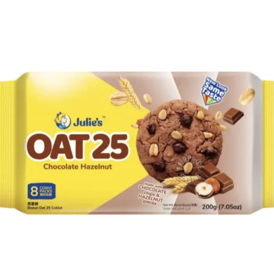 Julie’s Oat 25 Ten Grains Chocolate Hazelnut 200g