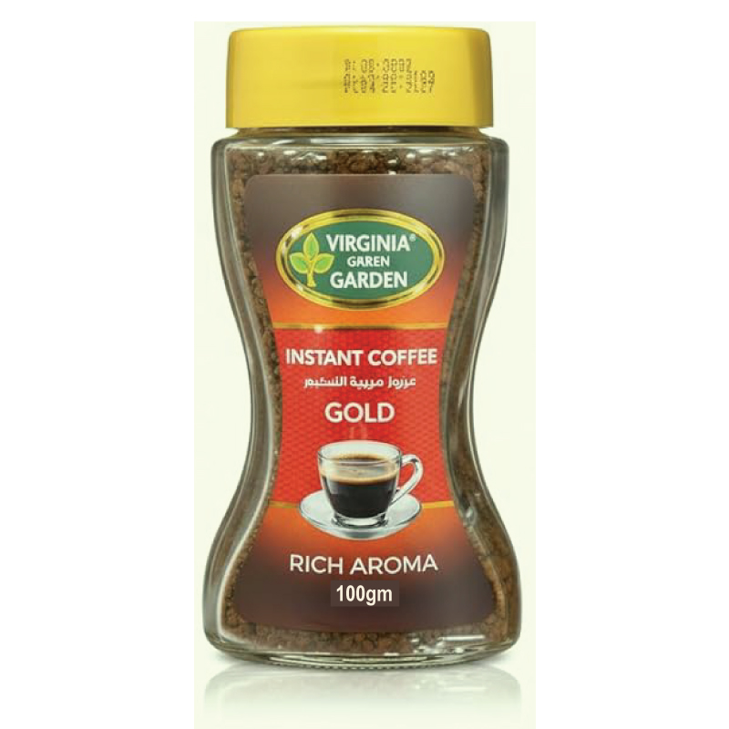Virginia Green Garden Gold Instant Coffee 100g – Premium Instant Blend