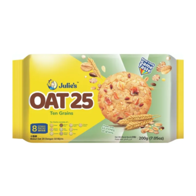 Julie’s Oat 25 Ten Grains Biscuits 200gm