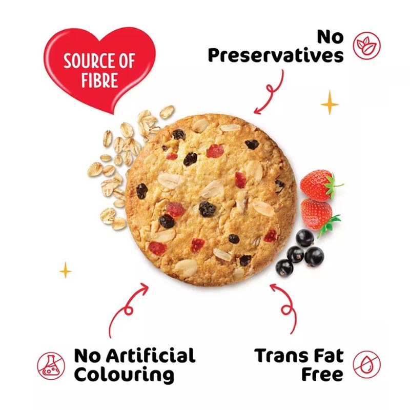 Munchy’s Oat Crunch Strawberry & Blackcurrant 208g | Best Price in Bangladesh | 7bangladesh.com - Image 2