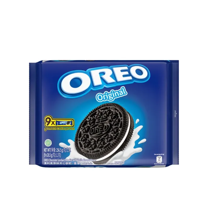 OREO Original Lunchbox Vanilla-Strawberry Flavour – Multipack 6, 9 Pack (132g) - Image 3