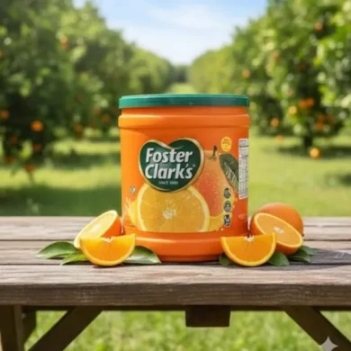 Foster Clark's Orange Flavoured Drink Mix Powder