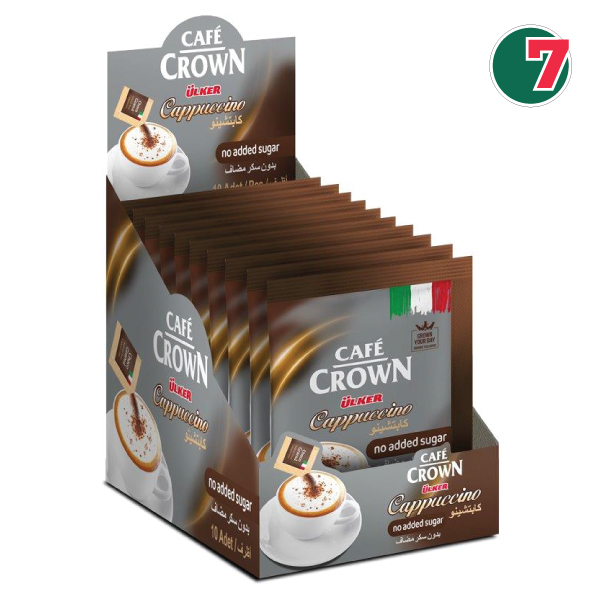 Cafe Crown Cappuccino No Added Sugar Coffee by Ülker | Bangladesh - Image 2