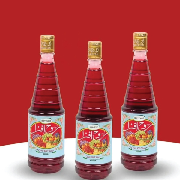 Hamdard Rooh Afza 800ML – Authentic Pakistani Sharbat - Image 2