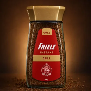 Friele Instant Gull Coffee 200g – Rich & Smooth