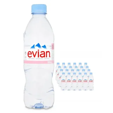 Evian Natural Mineral Water Original 500ML – 24pcs