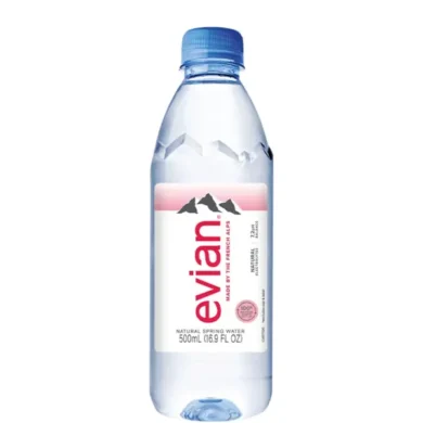 Evian Natural Mineral Water Original 500ML 6pcs Combo