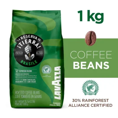 Lavazza La Reserva de ¡Tierra! Brasile Blend Espresso 1KG Coffee Beans