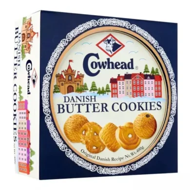 Cowhead Danish Butter Cookies Tin 400g