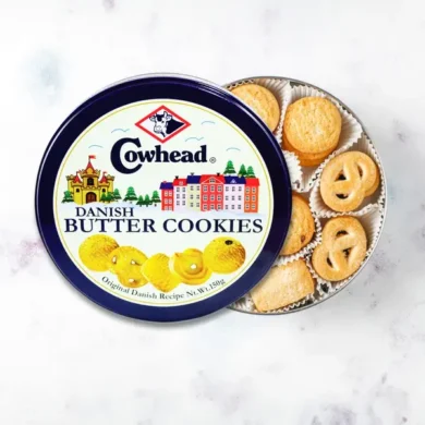 Cowhead Danish Butter Cookies Tin 400g