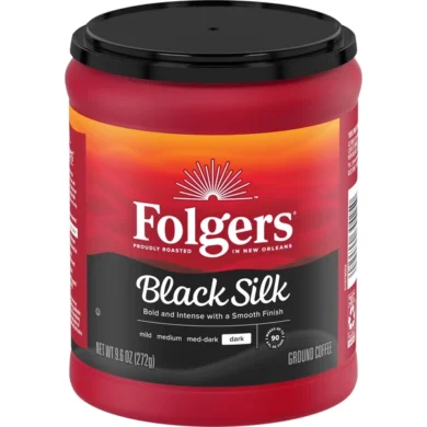 Folgers Black Silk Ground Coffee 272g