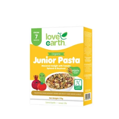 Love Earth Organic Junior Pasta 175g