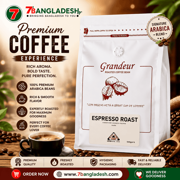 Grandeur Espresso Roast Coffee Beans 500g