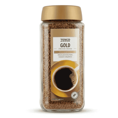 Tesco Gold Freeze Dried Instant Coffee 200g