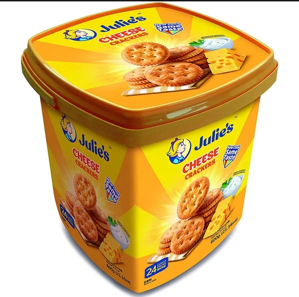 Julie's Cheese Crackers 600g